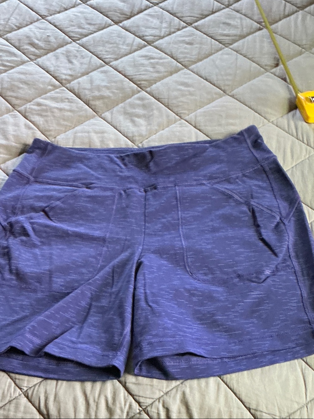 Duluth Trading Co Purple Noga Athletic Pocket Shorts